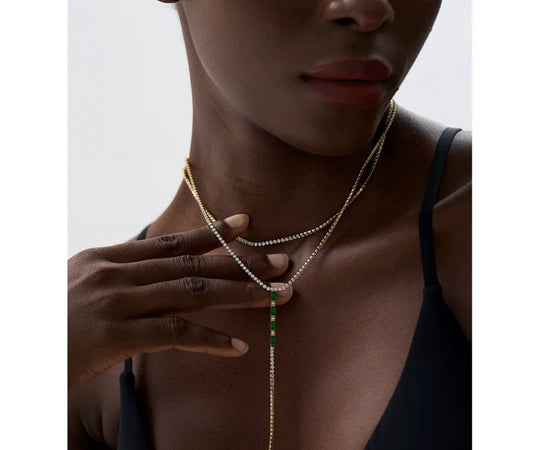 Double Chain Luxury Necklace