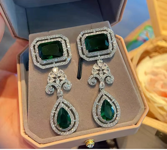 square earrings