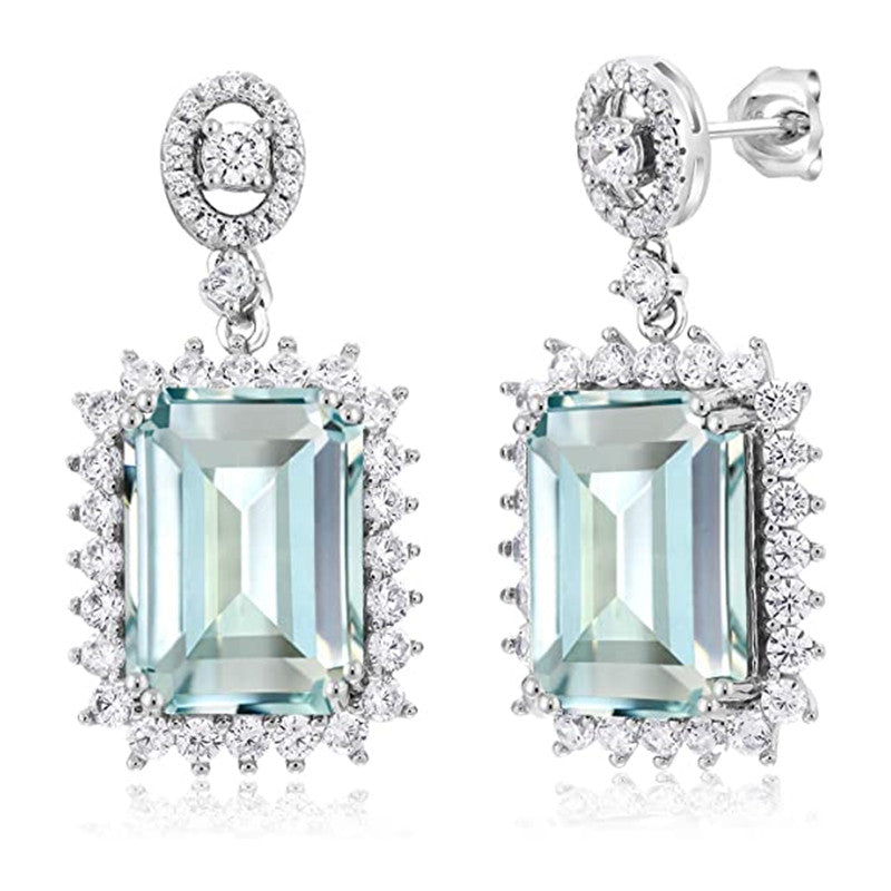 Light Blue Cubic Zircon