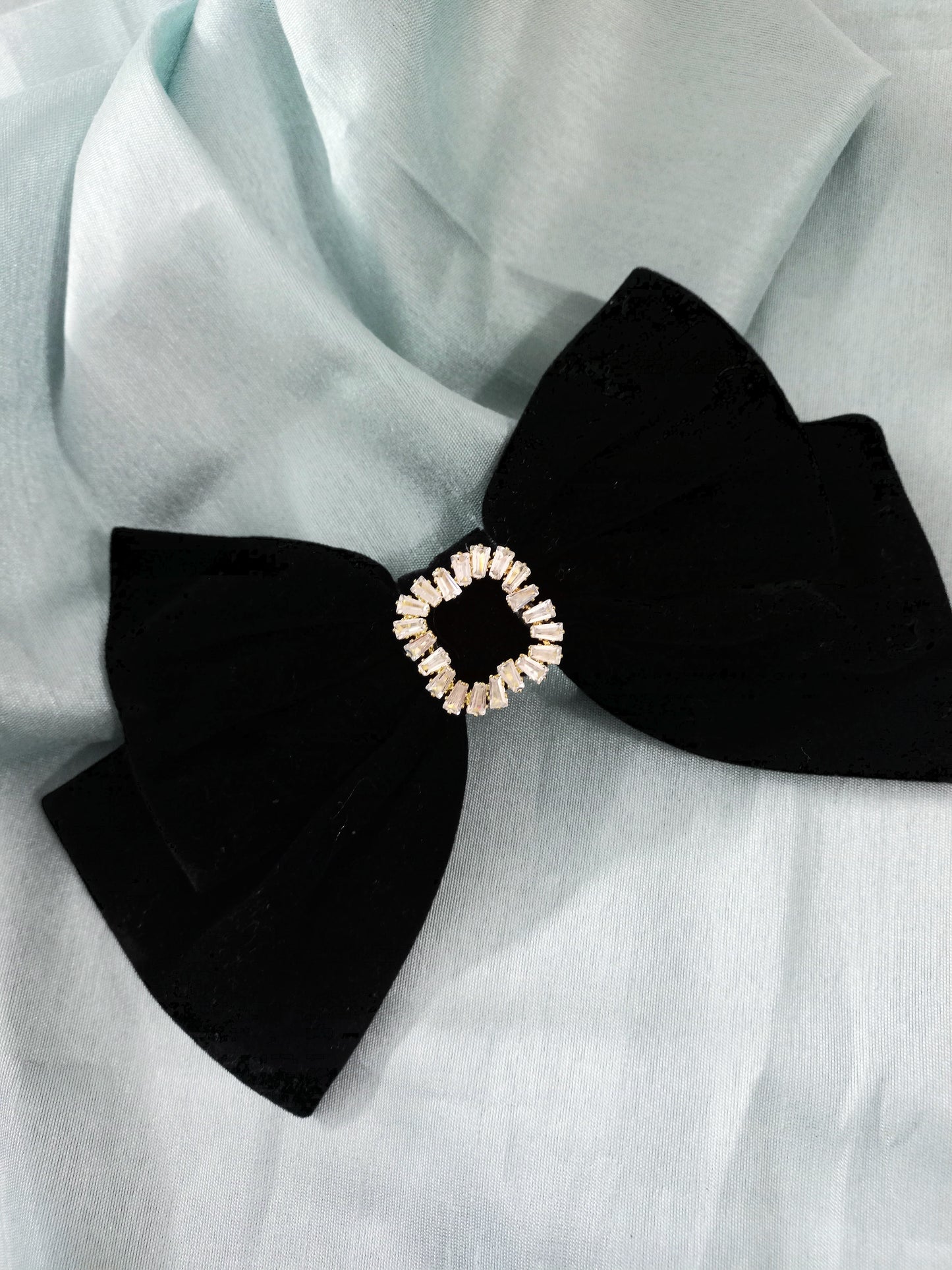 Korean Velvet Hair Bow