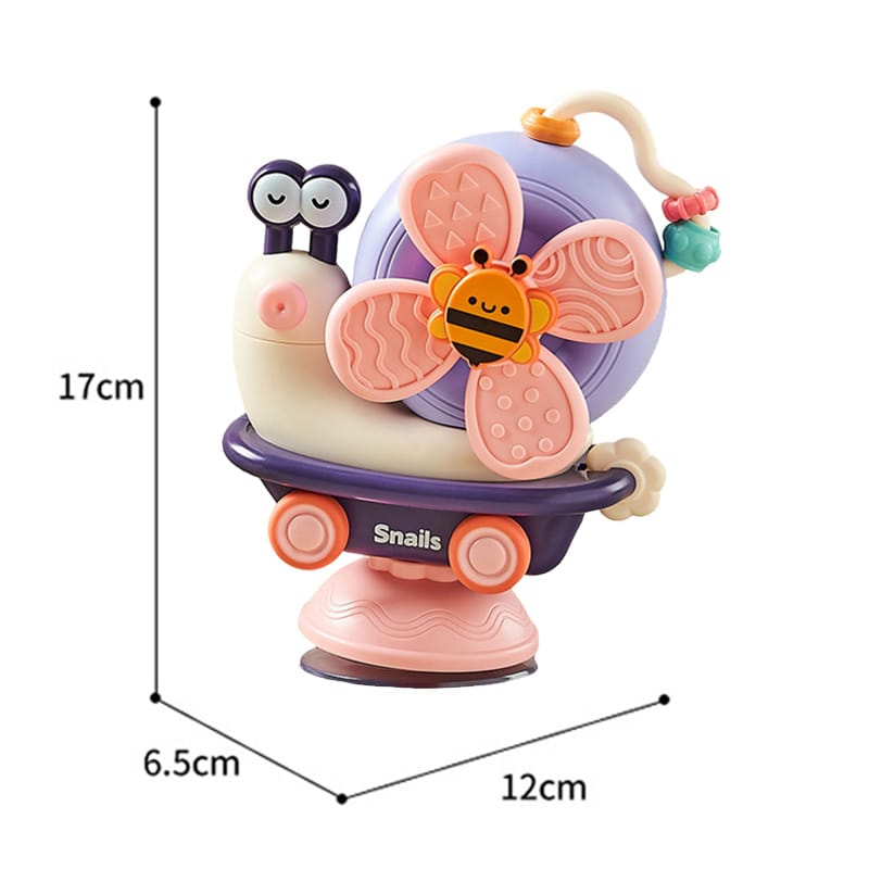 Windmill snail cartoon toy 5 in 1