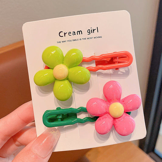 Korean Floral Hair Pin