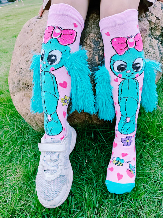 Knee Length Socks For Girls (3-8Y)