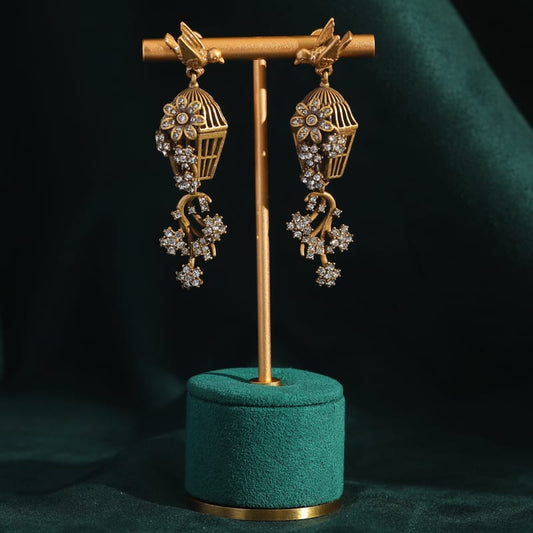 Bird Cage Earings